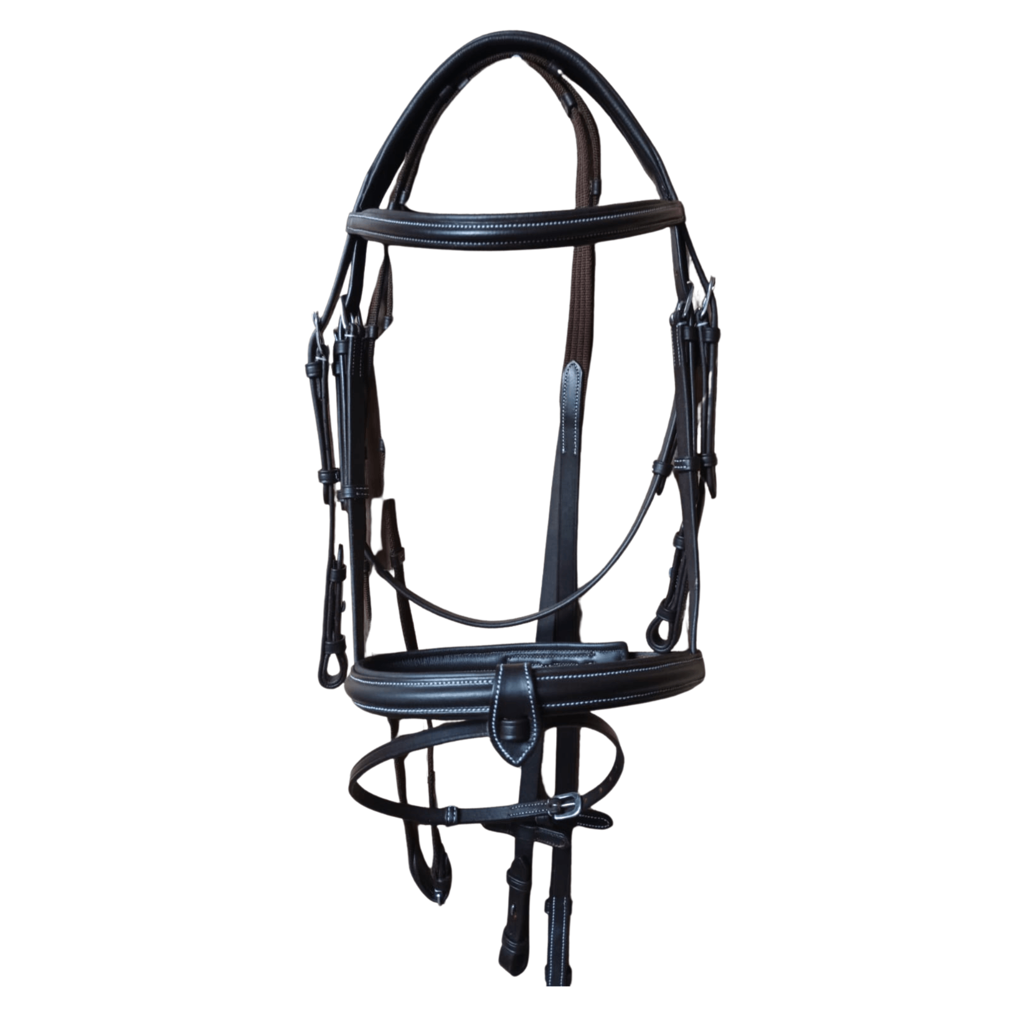 Brown Leather Horse Reins with Grip – Durable Riding Reins - BH-09 Havana - Youshaelia