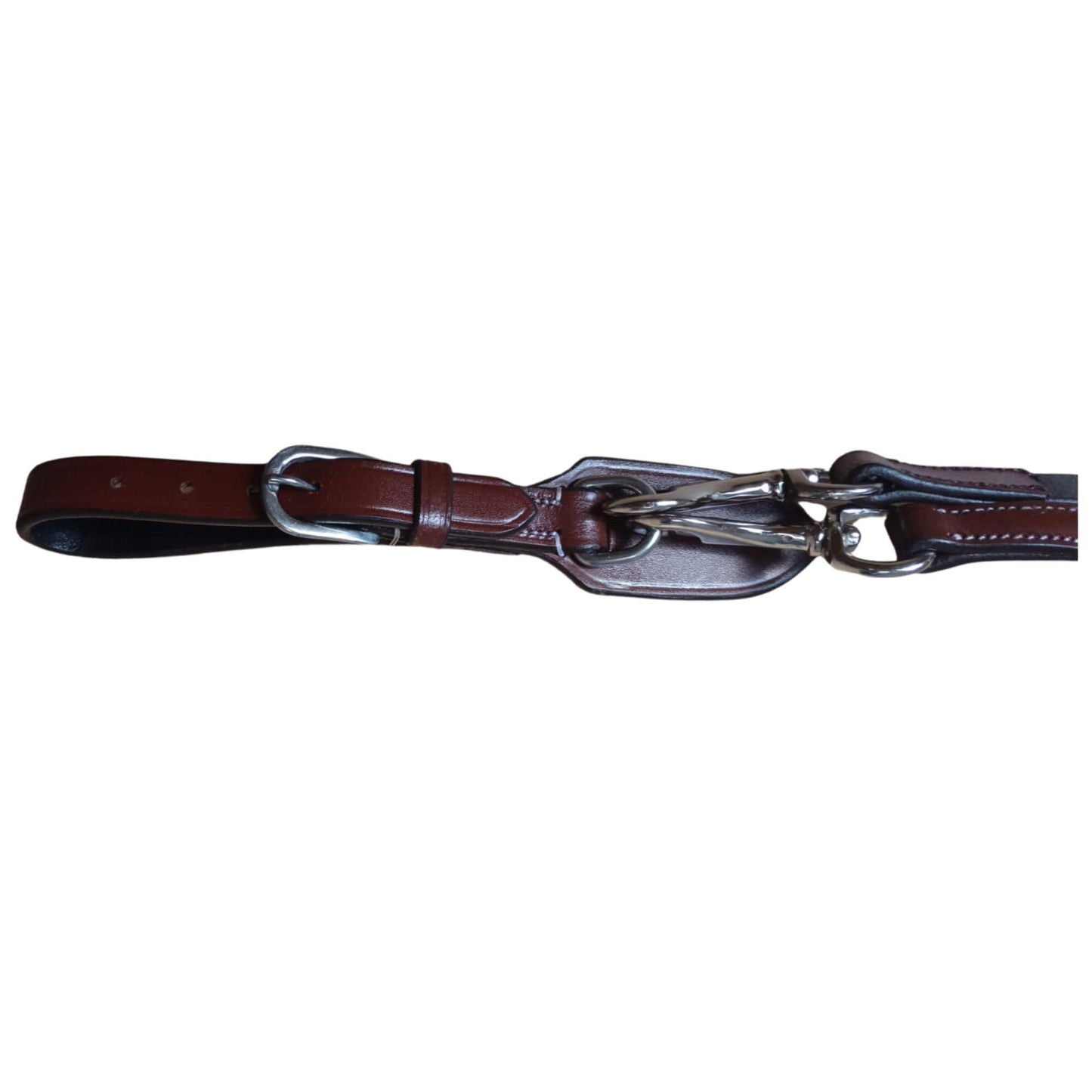 Brown Leather Horse Reins with Clips – Durable Riding Reins - Youshaelia