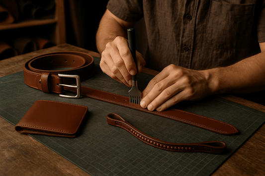 Handmade Leather Goods | Handmade Leather Belt-Wallet-Bag & Leather Goods