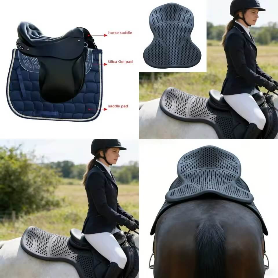 Shock Absorbing Horse Pad – Comfortable Non-Slip Saddle Cushion