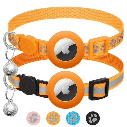 Reflektierendes Katzenhalsband-Set