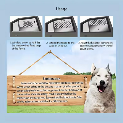 Car Window Pet Guard