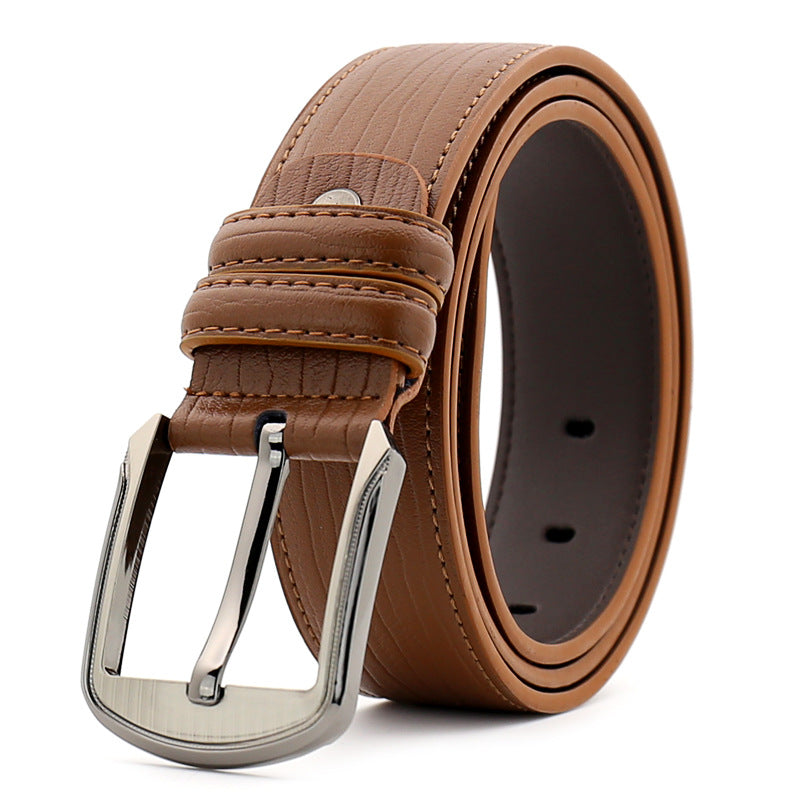 Men's Buckle Leather Belt