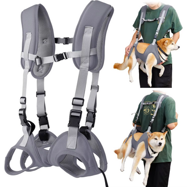 Adjustable dog backpack, cat carrier backpack, breathable, for 4–7 kg pets