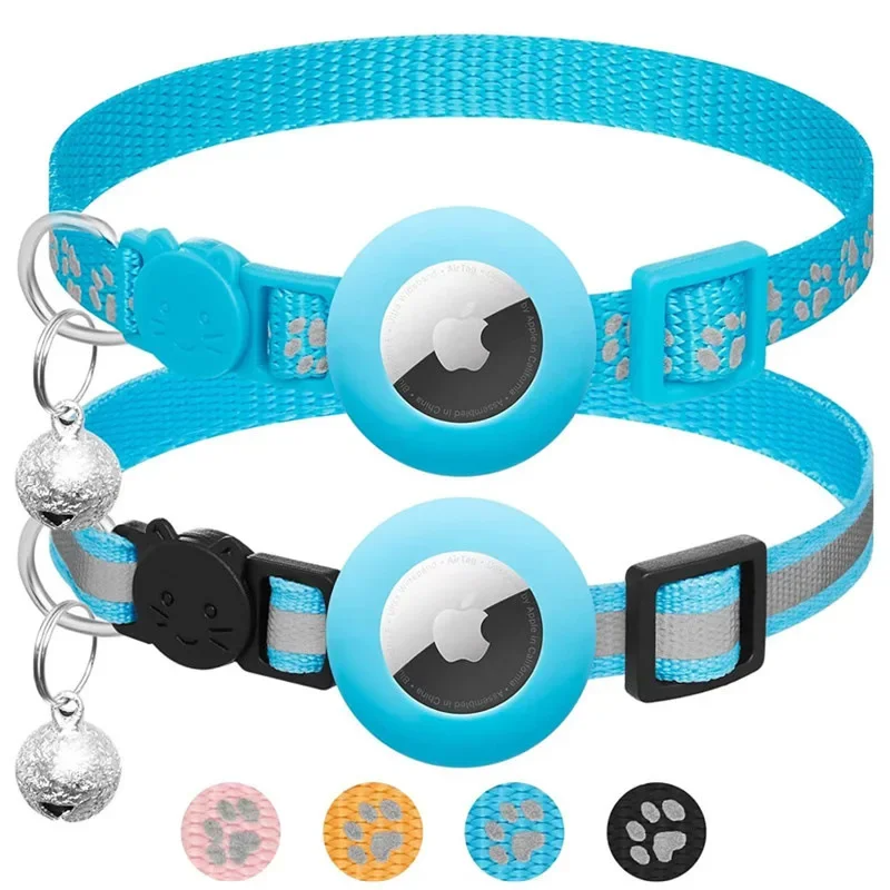 Reflektierendes Katzenhalsband-Set