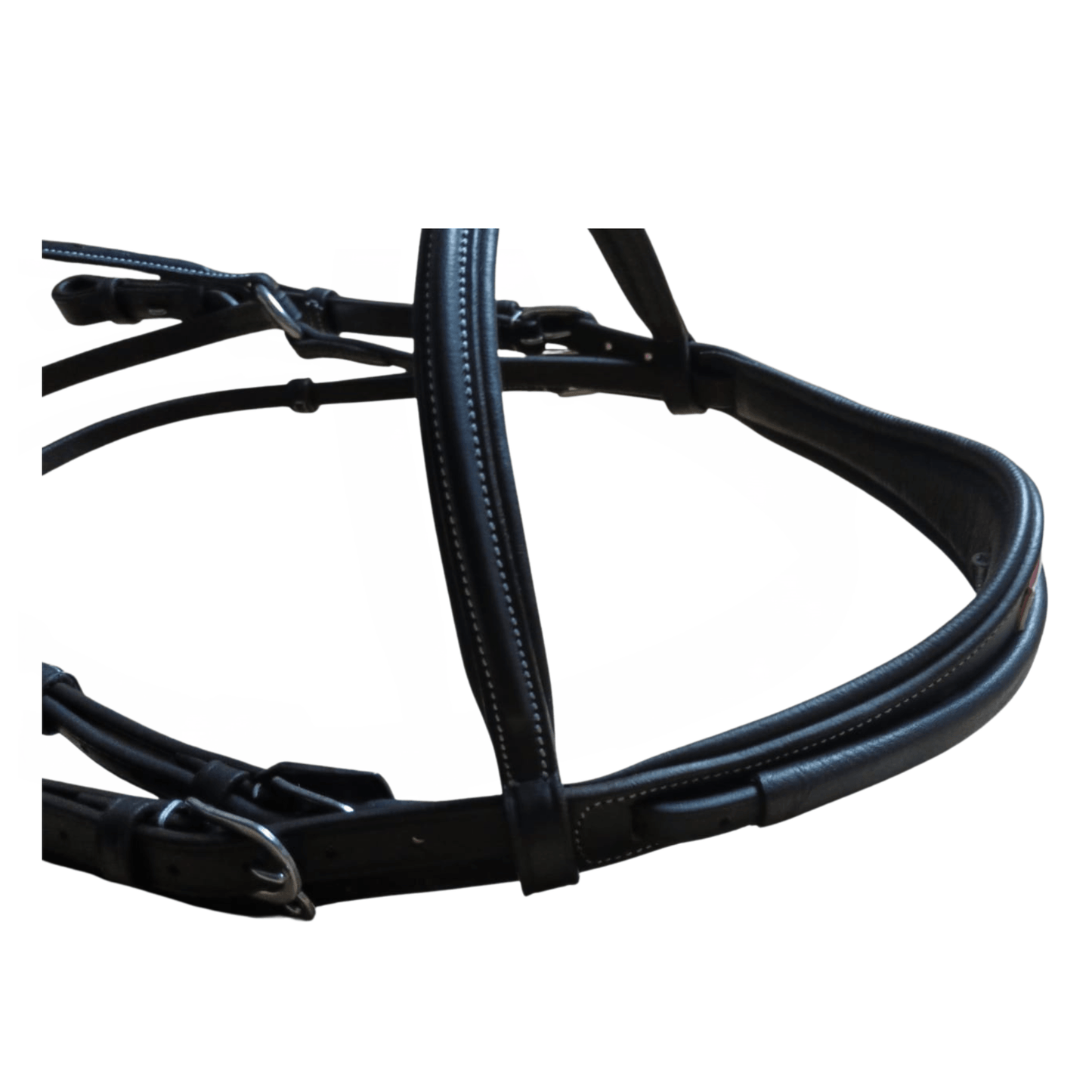 Black Leather Horse Bridle with Breastplate – Padded Comfort Set - BH3 Havana - Youshaelia