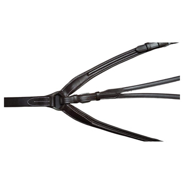 Brown Leather Horse Breastplate – Padded Adjustable Breast Collar - Youshaelia