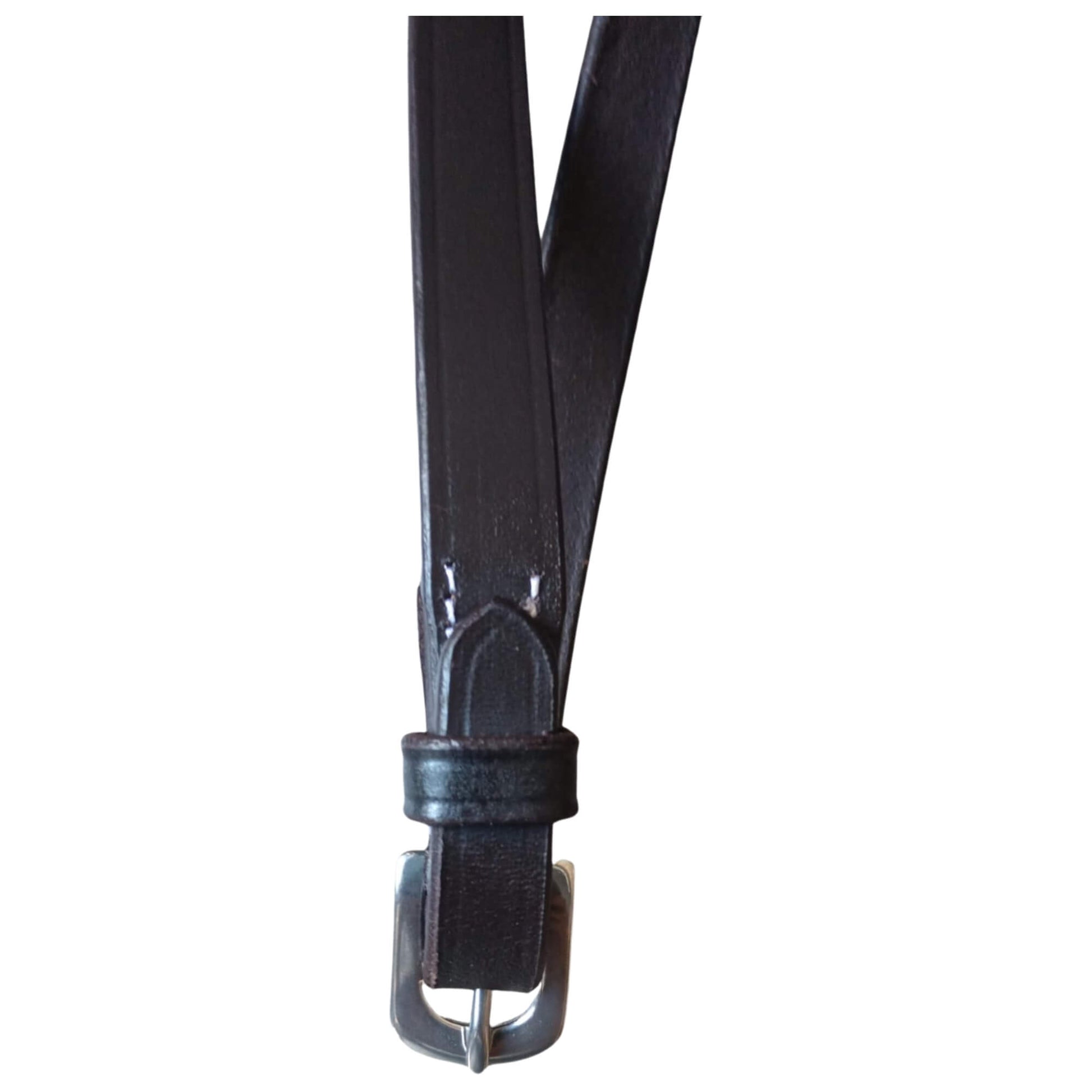Brown Leather Horse Reins with Clips – Durable Riding Reins - Youshaelia