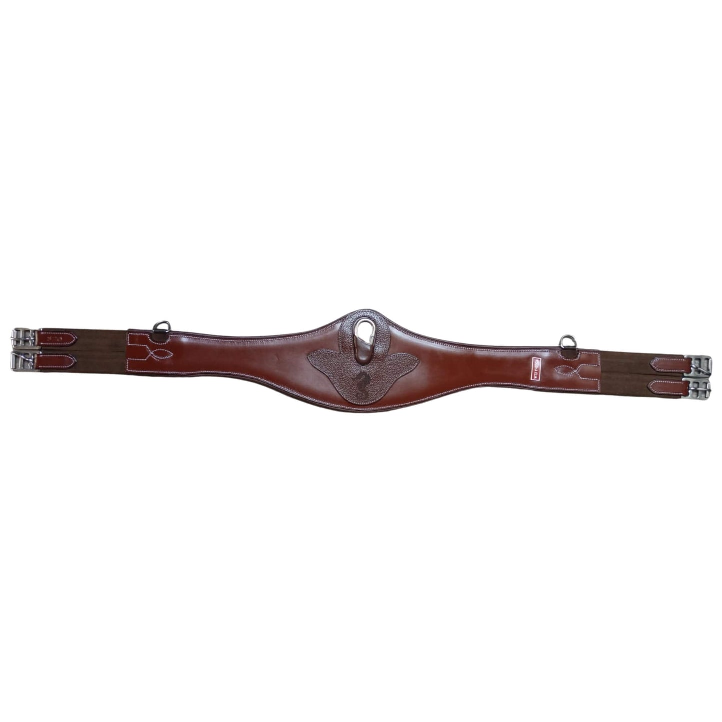 Premium Leather Horse Girth with Snap Hook – Durable & Padded - Youshaelia
