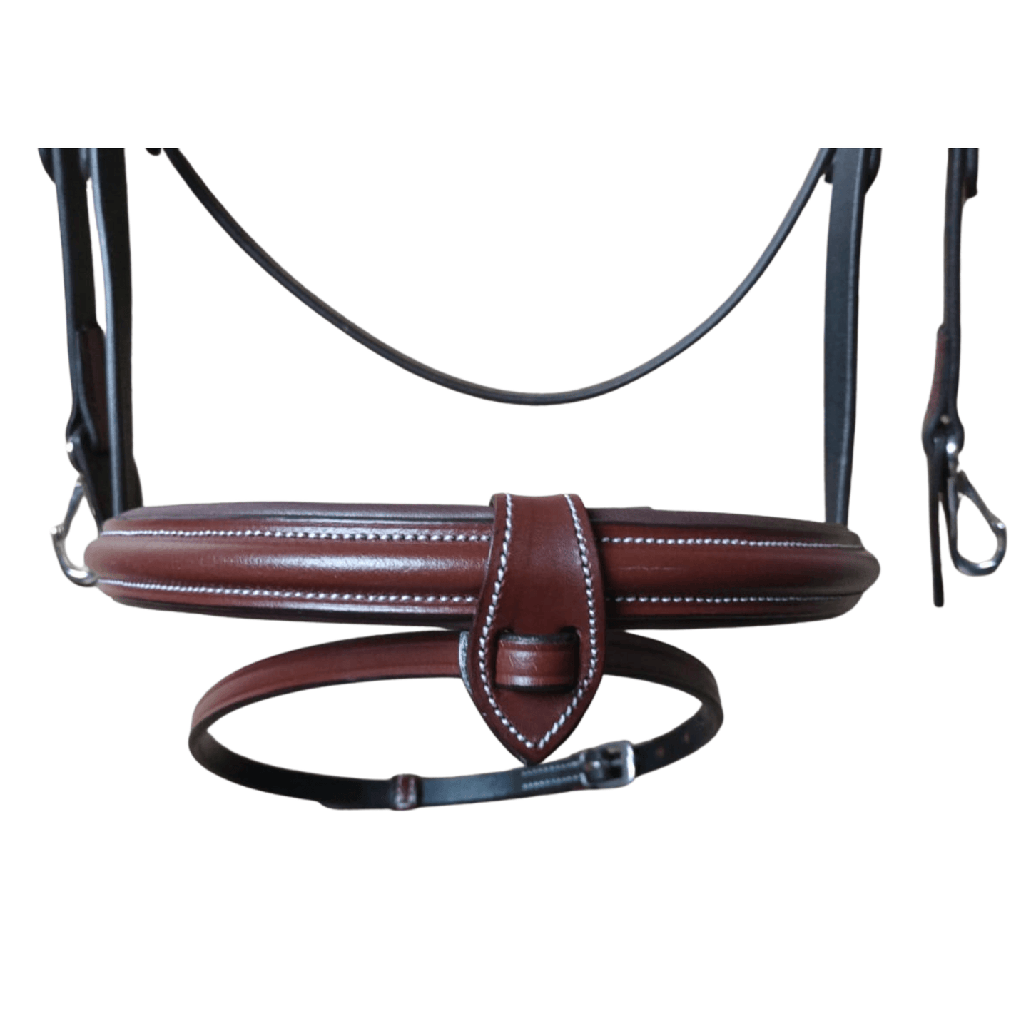 Premium Brown Leather Horse Bridle – Padded Comfort - BH-35 Oak Brown - Youshaelia