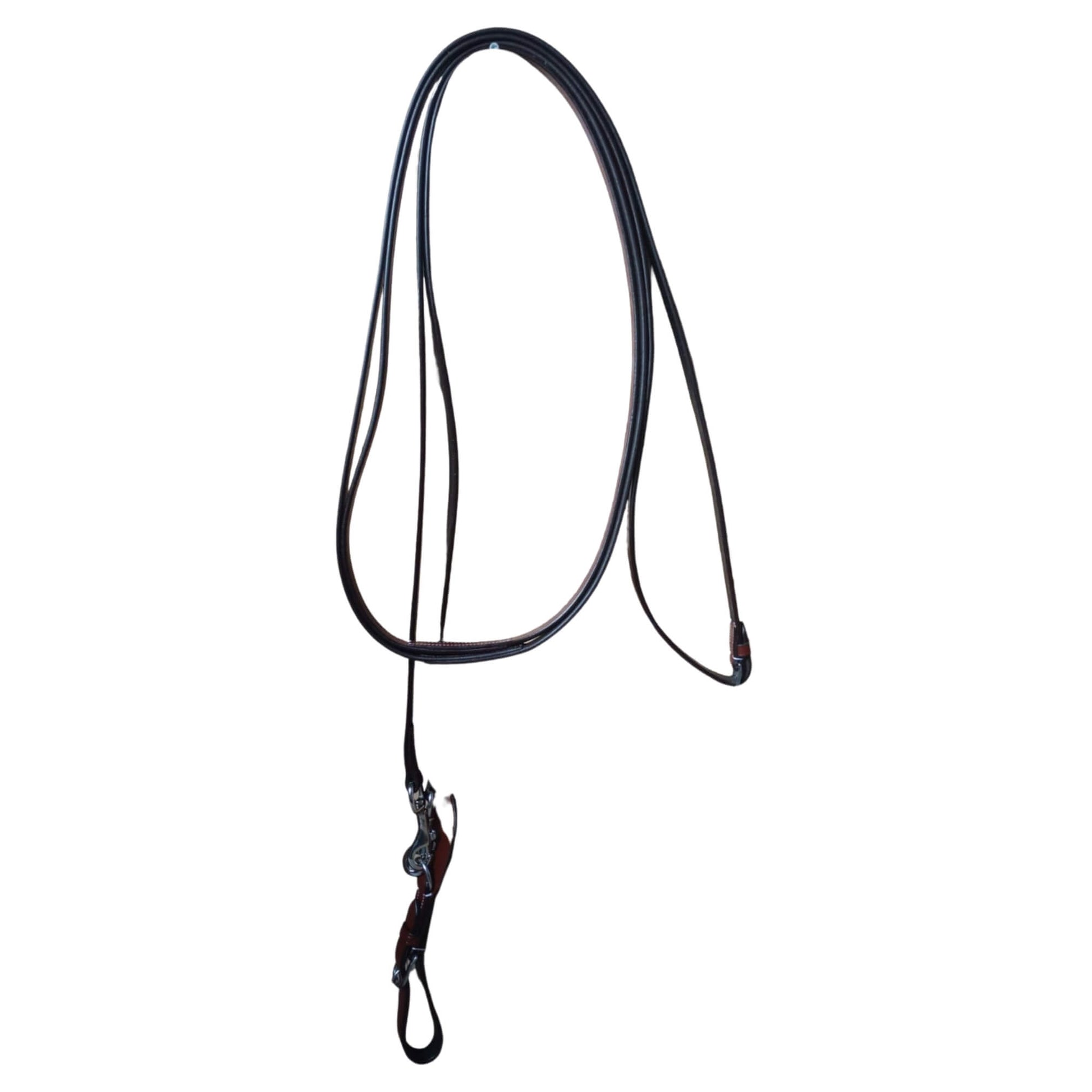Brown Leather Horse Reins with Clips – Durable Riding Reins - Youshaelia