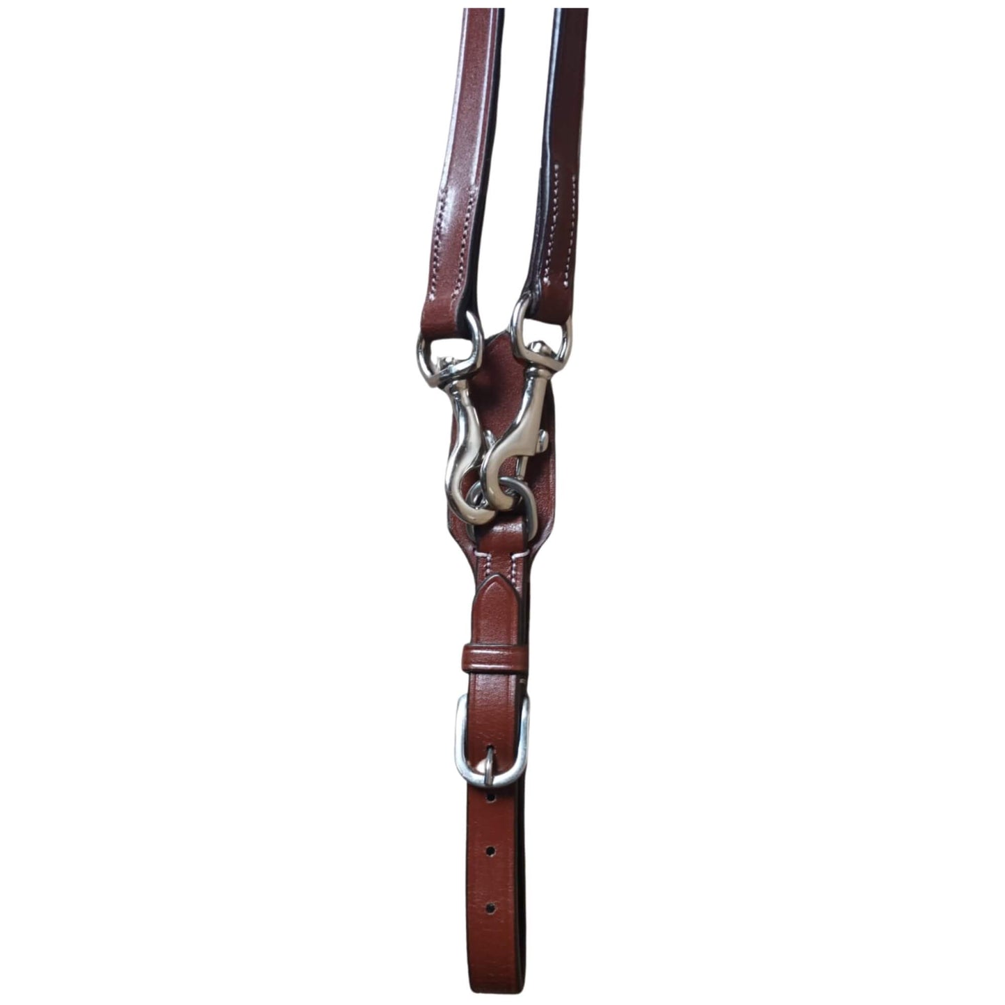 Brown Leather Horse Reins with Clips – Durable Riding Reins - Youshaelia