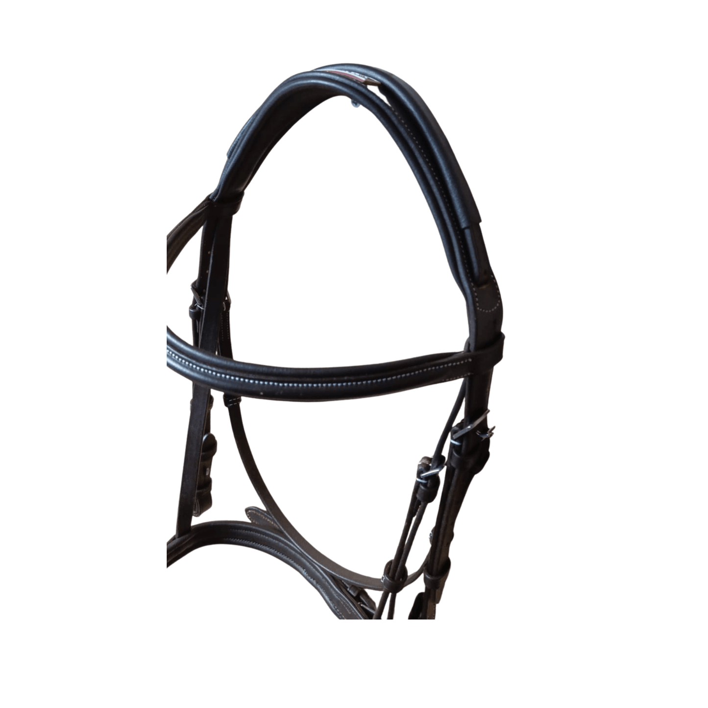 Black Leather Horse Bridle with Reins – Padded Cowhide Bridle BH-01 Havana - Youshaelia