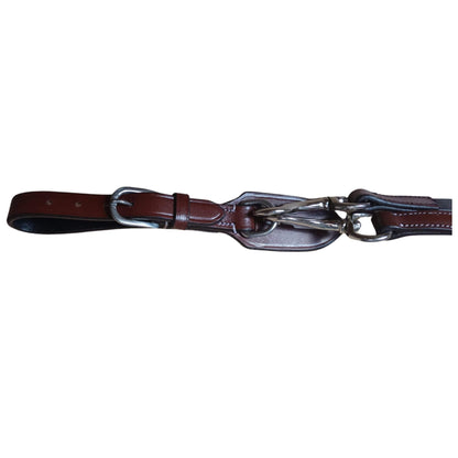 Brown Leather Horse Reins with Clips – Durable Riding Reins - Youshaelia