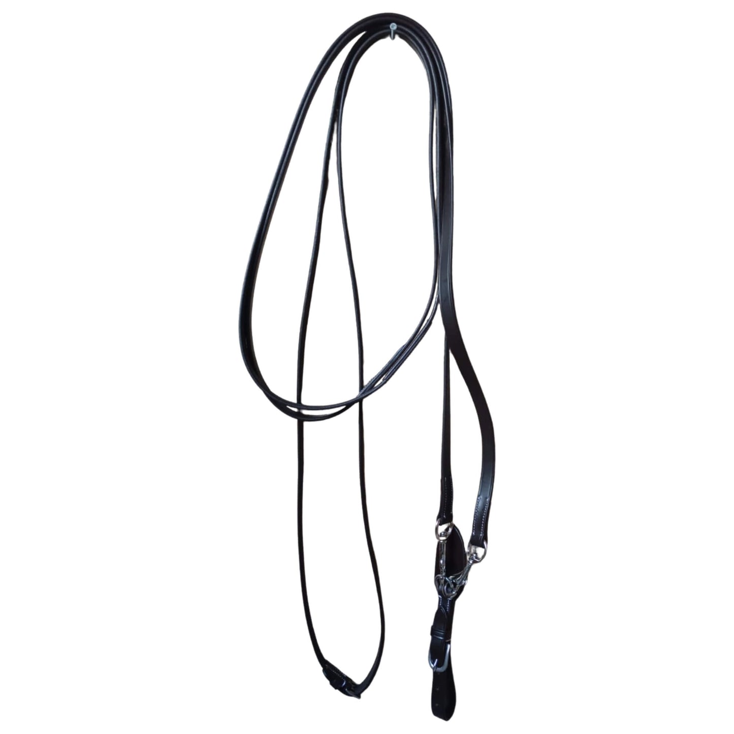 Brown Leather Horse Reins with Clips – Durable Riding Reins - Youshaelia
