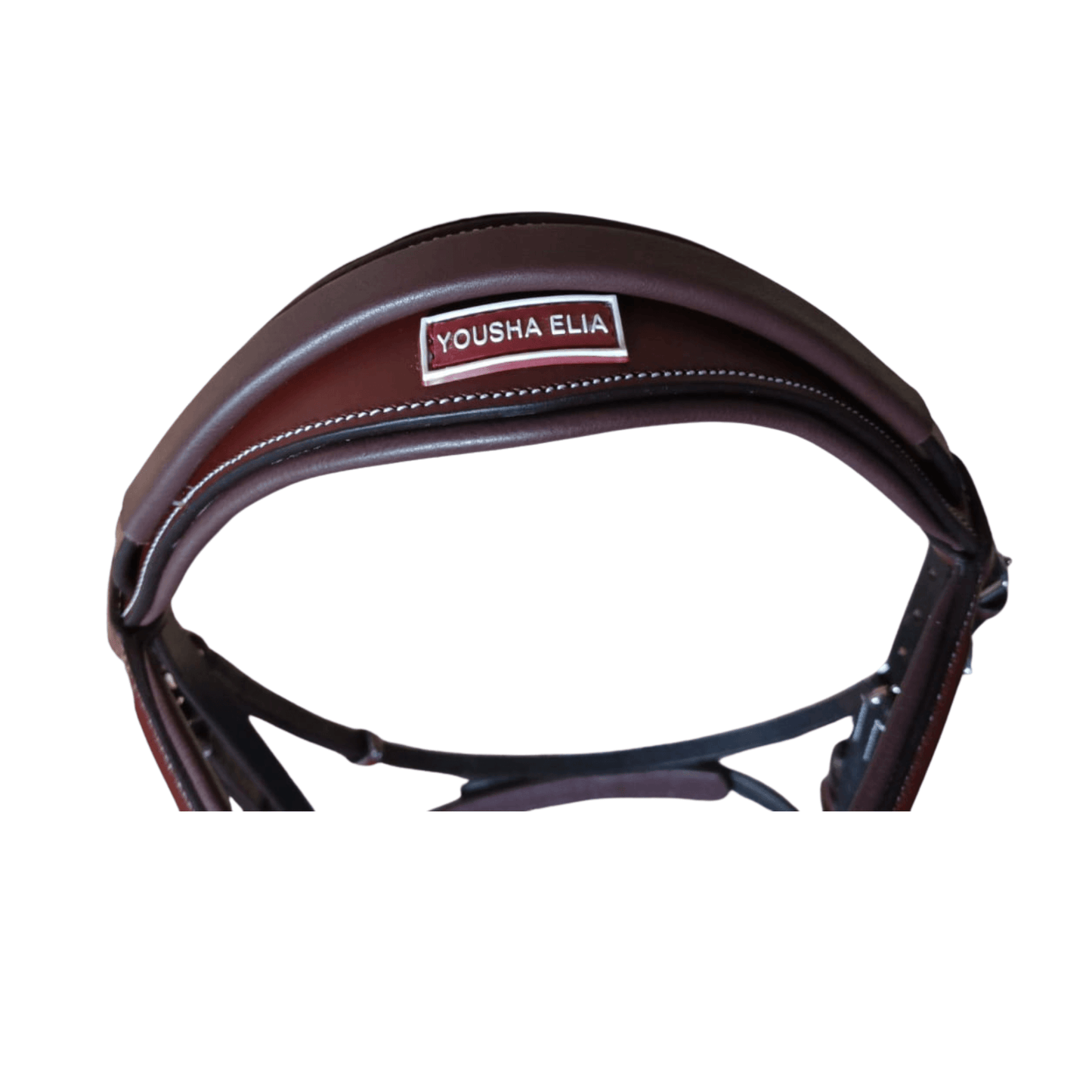 Brown Leather Horse Bridle with Reins – Padded Comfort Fit - BH-01 Oak Brown - Youshaelia